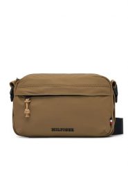 Tommy Hilfiger Saszetka Th Colour Ew Reporter AM0AM13219 Khaki. Brązowe saszetki i nerki Tommy Hilfiger, bez wzorów, ze skóry. Za 279.99 zł.