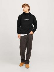 Jack & Jones Bluza w kolorze czarnym rozmiar: L. Czarne bluzy Jack & Jones, l, bez wzorów, z kapturem. Za 88.02 zł.