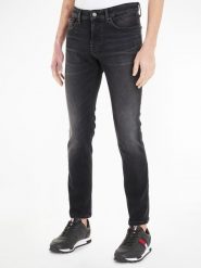 TOMMY JEANS Dżinsy - Slim fit - w kolorze czarnym rozmiar: W32/L34. Czarne jeansy Tommy Jeans, l. Za 212.67 zł.