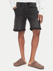 Jack&Jones Szorty jeansowe Rick 12269608 Czarny Regular Fit. Czarne szorty Jack&Jones, m, bez wzorów, z bawełny. Za 169.99 zł.