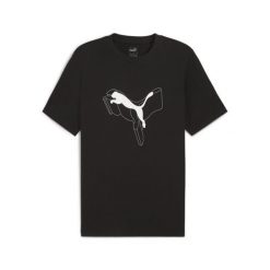 Koszulka sportowa męska Puma 68285801. Czarne t-shirty sportowe Puma, bez wzorów, bez ramiączek, na jogę i pilates. Za 144.00 zł.