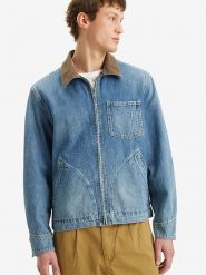Levi´s Kurtka dżinsowa w kolorze niebieskim rozmiar: M. Niebieskie kurtki m, bez wzorów, z bawełny, bez kaptura. Za 205.45 zł.