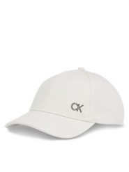 Calvin Klein Czapka z daszkiem Bombed Metal K50K512349 Écru. Czapki z daszkiem CALVIN KLEIN, bez wzorów, z bawełny. Za 149.99 zł.