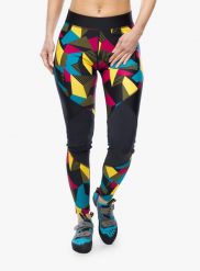 Legginsy wspinaczkowe La Sportiva Dimension Tights. Czarne legginsy długie sportowe La Sportiva, l, bez wzorów, z materiału, na fitness i siłownię. Za 269.49 zł.
