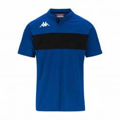 Polo Kappa Dalto. Czarne koszulki polo Kappa, m, bez wzorów, bez kołnierzyka, bez ramiączek. Za 195.50 zł.