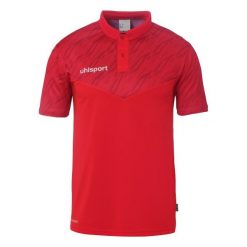 Polo Uhlsport Progressive 28. Białe koszulki polo Uhlsport, bez wzorów, bez kołnierzyka, bez ramiączek. Za 180.00 zł.