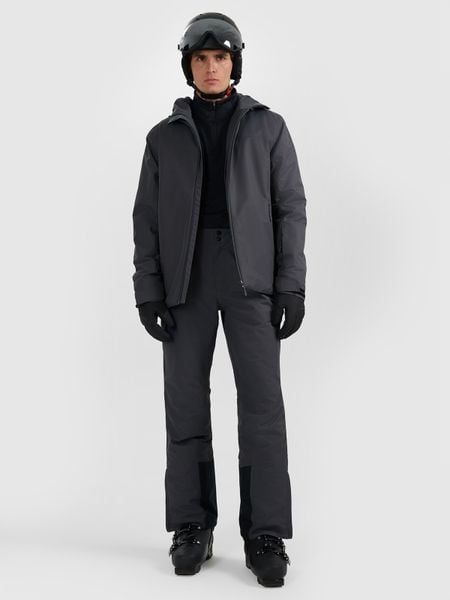 4F Spodnie narciarskie z szelkami membrana 5000 męskie - szare 3XL. Szare spodnie narciarskie i snowboardowe 4F, m, bez wzorów, z materiału, narciarskie. Za 299.99 zł.