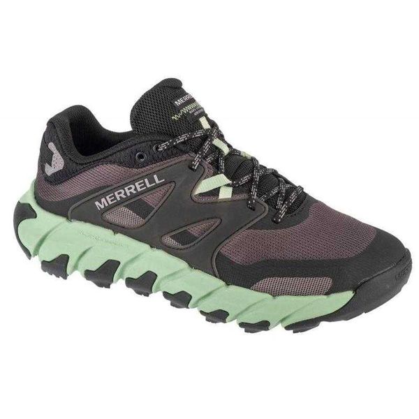 Męskie Buty Aerosportowe Maipo Explorer. Szare buty turystyczne Merrell, bez wzorów, z gumy, bez zapięcia, trekkingowe. Za 598.99 zł.