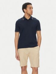 Paul&Shark Polo 25411236 Granatowy Regular Fit. Niebieskie koszulki polo PAUL&SHARK, l, bez wzorów, z bawełny, bez kołnierzyka, bez ramiączek. Za 709.99 zł.
