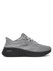 Skechers Sneakersy Arch Fit 3.0 233400/GYBK Szary. Szare buty sportowe casual Skechers, bez wzorów, z materiału, bez zapięcia. Za 519.99 zł.