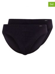 Skiny Slipy (2 pary) w kolorze czarnym rozmiar: XL. Czarne slipki Skiny, xl, bez wzorów. Za 72.95 zł.