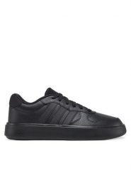 Adidas Sneakersy Litecourt JI2167 Czarny. Czarne buty sportowe casual Adidas, bez wzorów, ze skóry, bez zapięcia. Za 329.99 zł.