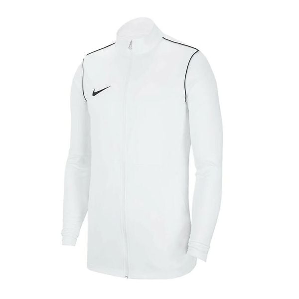 Męska Kurtka Treningowa DriFit Park 20. Białe kurtki treningowe Nike, na zimę, m, bez wzorów, bez kaptura, trekkingowe. Za 180.99 zł.