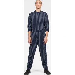 G-Star Raw - Kombinezon. Czarne spodnie materiałowe G-Star Raw, na co dzień, m, bez wzorów, z bawełny, casualowe. W wyprzedaży za 399.90 zł.