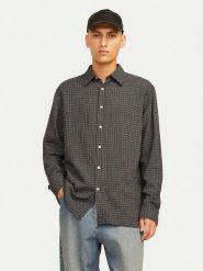 Jack&Jones Koszula Joshua 12260673 Brązowy Relaxed Fit. Brązowe koszule Jack&Jones, m, bez wzorów, z bawełny, bez kołnierzyka, bez ramiączek. Za 119.99 zł.