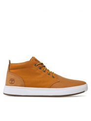 Timberland Sneakersy Davis Square TB0A1OI32311 Brązowy. Brązowe buty sportowe casual Timberland, bez wzorów, z nubiku, bez zapięcia. Za 419.99 zł.
