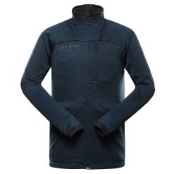 Bluza męska turystyczna szybkoschnąca Alpine Pro Onnec 3. Niebieskie bluzy bez kaptura Alpine Pro, m, bez wzorów, z elastanu, bez kaptura. Za 319.00 zł.
