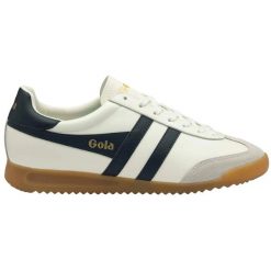 Sneakersy ze skóry Gola Torpedo. Białe buty sportowe casual Gola, bez wzorów, ze skóry, bez zapięcia. Za 470.50 zł.