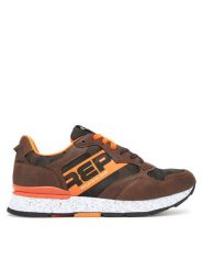 REPLAY Sneakersy GMS68 .000.C0096T Brązowy. Brązowe buty sportowe casual Replay, bez wzorów, z materiału, bez zapięcia. Za 489.99 zł.