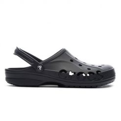 Klapki do chodzenia męskie Crocs Baya. Czarne klapki Crocs, z materiału. Za 170.99 zł.