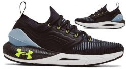 Buty do biegania męskie Under Armour Hovr Phantom 2 INKNT. Czarne odzież kompresyjna Under Armour, l, bez wzorów, z dzianiny, do biegania. Za 762.00 zł.