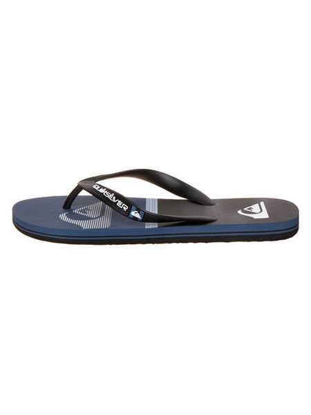 Quiksilver Japonki "Molokai" w kolorze czarnym rozmiar: 40. Czarne japonki Quiksilver, bez wzorów. Za 101.94 zł.