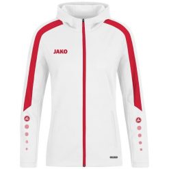 Bluza dresowa z kapturem Jako Power. Białe bluzy z kapturem JAKO, m, bez wzorów, z dresówki, z kapturem. Za 350.00 zł.