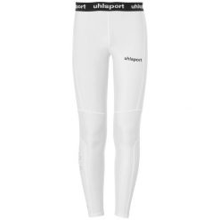 Legginsy Uhlsport Distinction Pro Long Tights. Białe bielizna termoaktywna Uhlsport, m, bez wzorów, bez ramiączek, do piłki nożnej. Za 152.00 zł.