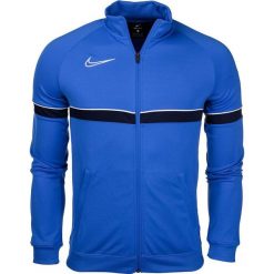 Bluza sportowa męska Nike Dri-FIT Academy 21 Knit Track Jacket. Czerwone bluzy bez kaptura Nike, m, bez wzorów, bez kaptura. Za 133.91 zł.