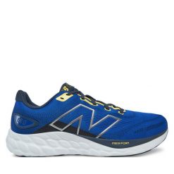 Buty do biegania New Balance. Niebieskie buty do biegania New Balance, bez wzorów, bez zapięcia, do biegania. Za 429.99 zł.