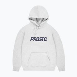 Bluza męska PROSTO Fuss Hoodie. Szare bluzy Prosto., m, bez wzorów, bez kaptura. Za 219.99 zł.