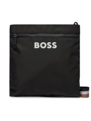 Boss Saszetka Catch 3.0 Envelope 50511930 Czarny. Czarne saszetki i nerki Boss, bez wzorów, z materiału. Za 269.99 zł.