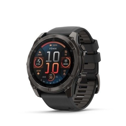 Zegarek Garmin Fenix 8 51mm Czarny. Czarne zegarki sportowe GARMIN. Za 5,342.99 zł.