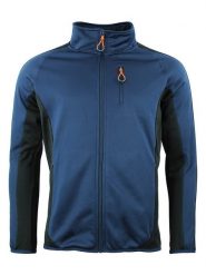 Peak Mountain Kurtka polarowa "Cemon" w kolorze granatowym rozmiar: XXL. Niebieskie kurtki Peak Mountain, xxl, bez wzorów, z materiału, bez kaptura. Za 130.99 zł.