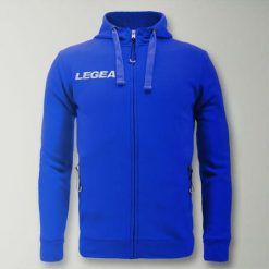 Junior Bluza Sarajevo z kapturem Jasnoniebieska. Niebieskie bluzy z kapturem Legea, m, bez wzorów, z bawełny, z kapturem. W wyprzedaży za 180.00 zł.