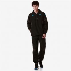 Bluza dresowa 1/2 z kapturem Alpine F1 Astaedy 2024. Czarne bluzy z kapturem Kappa, l, bez wzorów, z dresówki, z kapturem. W wyprzedaży za 386.15 zł.