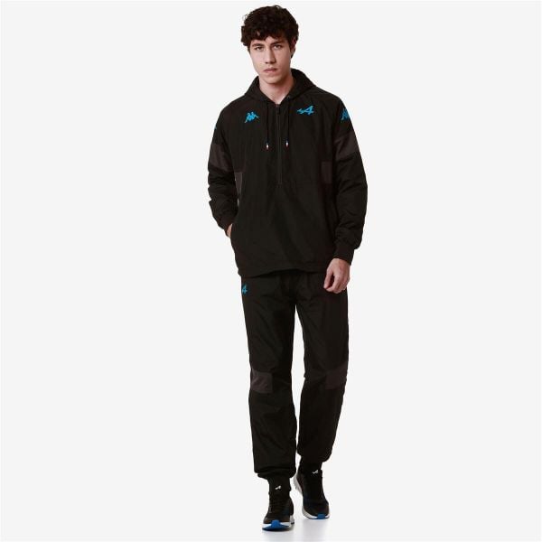 Bluza dresowa 1/2 z kapturem Alpine F1 Astaedy 2024. Czarne bluzy z kapturem Kappa, l, bez wzorów, z dresówki, z kapturem. W wyprzedaży za 371.15 zł.