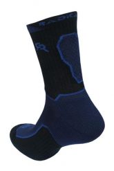 Skarpety termoaktywne turystyczne Rough Radical Crew na zimę i lato. Niebieskie skarpety ROUGH RADICAL, bez wzorów, z bawełny. Za 29.90 zł.