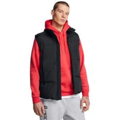 Kurtka puchowa bez rękawów Under Armour Limitless. Czarne kurtki Under Armour, m, bez wzorów, z puchu, bez kaptura. Za 808.50 zł.