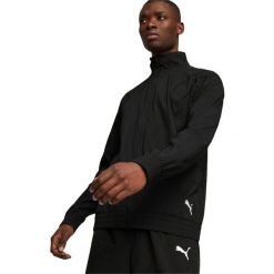 Kurtka Puma Zip-up Tracksuit Jacket Fit Woven, Mężczyźni. Czarne kurtki Puma, m, bez wzorów, z poliesteru, bez kaptura. Za 290.00 zł.