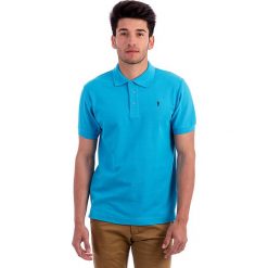 Koszulka polo w kolorze turkusowym. Koszulki polo marki Polo Club. W wyprzedaży za 126.95 zł.