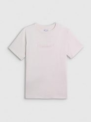 4F T-shirt regular z nadrukiem męski - beżowy XL. Brązowe t-shirty 4F, m, bez wzorów, z bawełny, bez kołnierzyka, bez ramiączek. Za 59.99 zł.