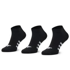 Skarpety wysokie unisex adidas. Czarne skarpety Adidas, bez wzorów. Za 39.99 zł.
