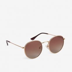 Okulary przeciwsłoneczne Coqui One Size. Brązowe okulary przeciwsłoneczne Coqui, okrągłe. Za 114.99 zł.