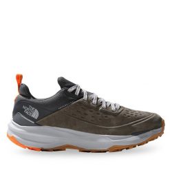 Trekkingi The North Face. Zielone buty trekkingowe The North Face, bez wzorów, bez zapięcia. Za 699.99 zł.