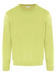 Malo Optimum Sweter w kolorze jasnożółtym rozmiar: XXL. Żółte swetry nierozpinane Malo Optimum, xxl, bez wzorów, z kaszmiru, bez kołnierzyka, bez ramiączek. Za 252.99 zł.