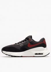 Sneakersy męskie NIKE AIR MAX SYSTM. Czarne buty sportowe casual Nike, bez wzorów, bez zapięcia, nike air max. Za 327.99 zł.