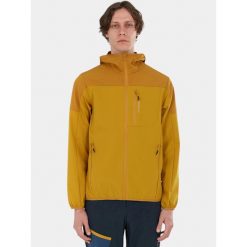 Kurtka softshell męska Fundango Alloy. Niebieskie kurtki Fundango, m, bez wzorów, z softshellu, z kapturem. Za 459.90 zł.