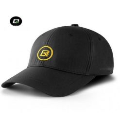 Czapka z daszkiem sportowa ROCKBROS (LF8041-3). Czarne czapki z daszkiem ROCKBROS, bez wzorów, z bawełny. Za 75.00 zł.