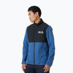 Kurtka żeglarska męska Helly Hansen Newport Softshell. Niebieskie kurtki Helly Hansen, m, bez wzorów, z softshellu, bez kaptura. W wyprzedaży za 448.00 zł.